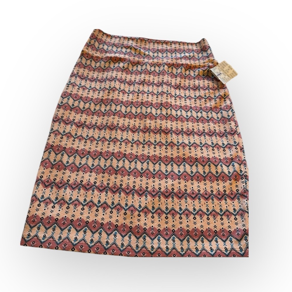 •NWT•L•GORGEOUS PINK UNIQUE PRINT CASSIE PENCIL SKIRT• - Picture 3 of 16